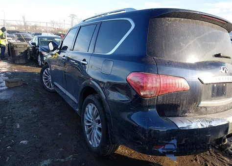 2017 Infiniti Qx80 z USA, uszkodzony, nr VIN JN8AZ2NE3H9156233